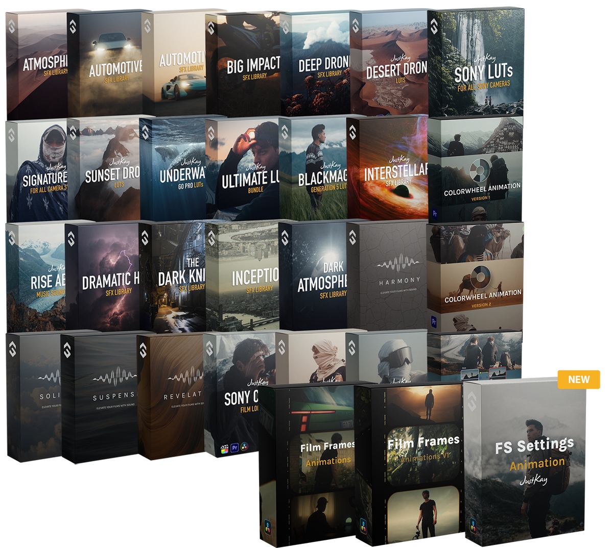 【电影纪录片音效素材采样包套装】Film Space The Master Bundle