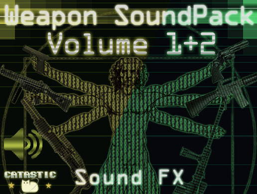 【游戏枪械声音FX采样包】GameDev Market Weapon Sound Pack Volume1 + 2