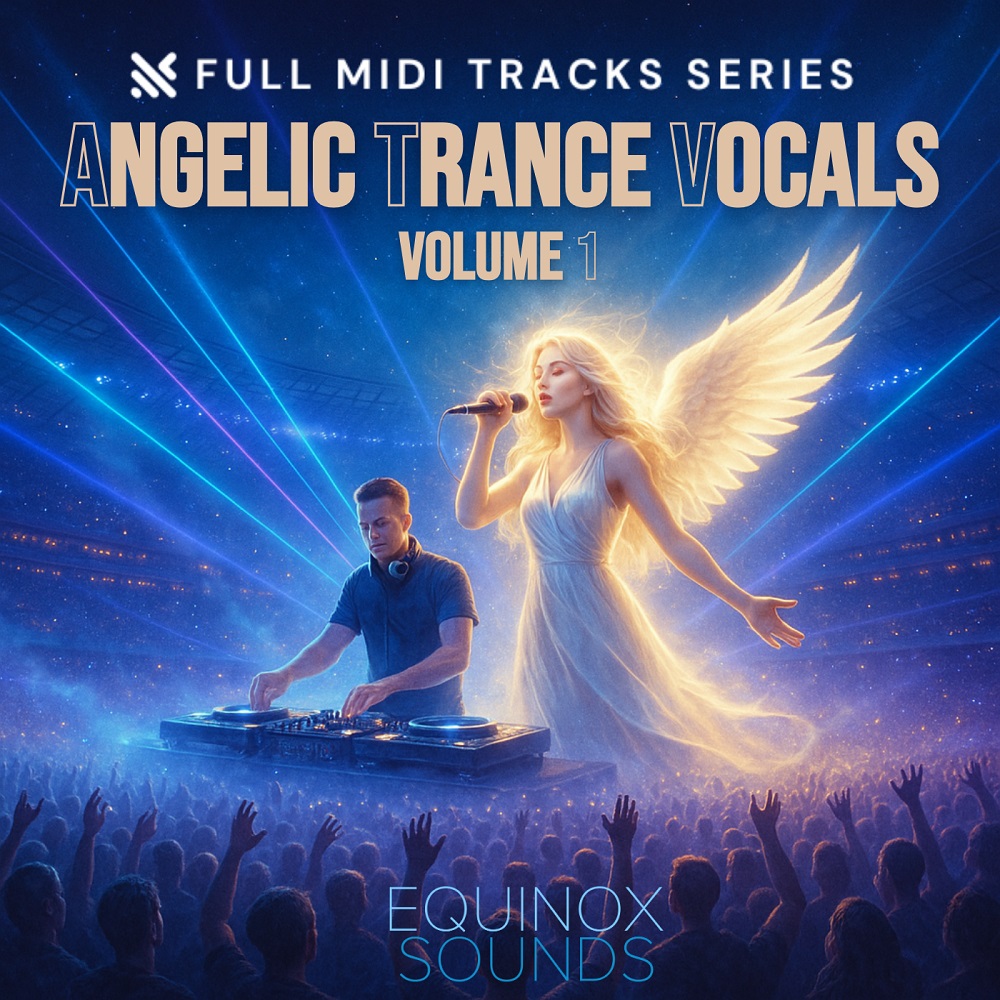 【Trance多风格人声采样包+MIDI】Equinox Sounds – Full Midi Tracks Series Angelic Trance Vocals Vol.1