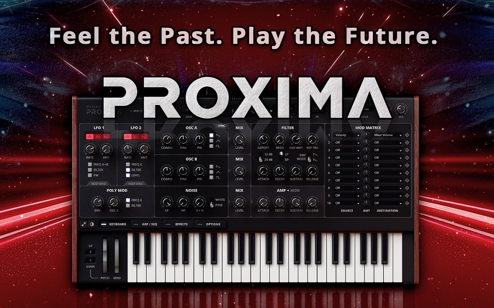 【电路模拟合成器】Synapse Audio Proxima v1.0.1