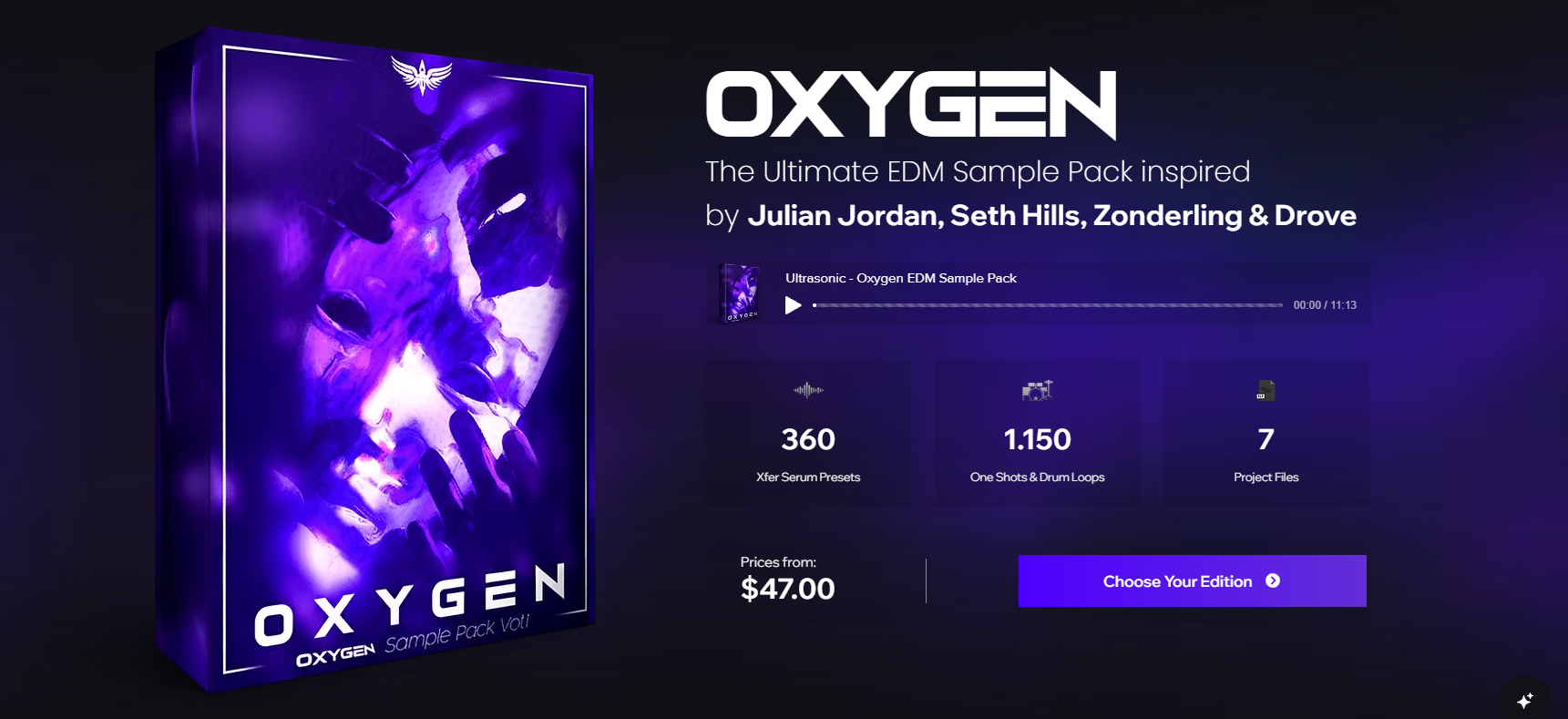 【EDM多风格采样包终极版+独家工程】Ultrasonic Oxygen EDM Sample Pack (Ultimate Edition)