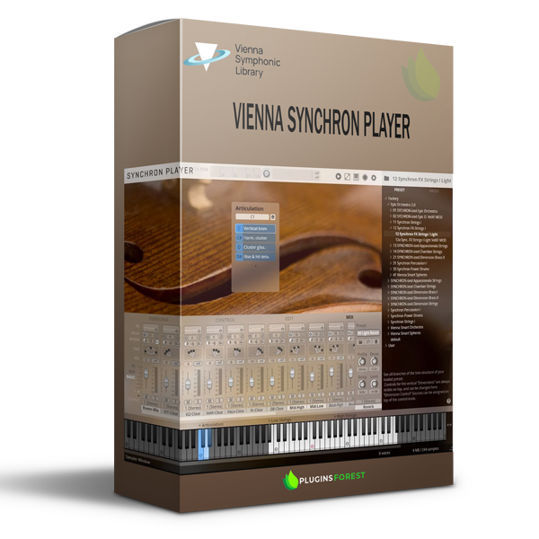 【维也纳播放器+免费音色库合集】VSL Vienna Synchron Player v1.3
