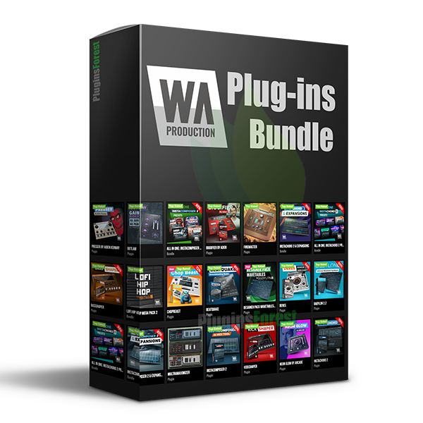 【人声处理&混音多功能合成器插件捆绑合集2026】W.A. Production Plugins Bundle 2026