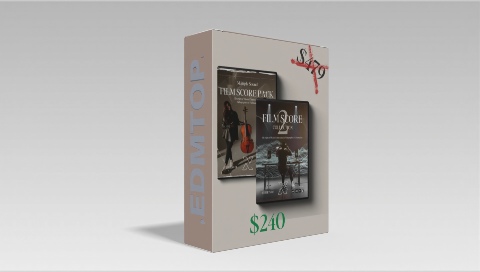 【电影配乐素材采样套装】Multiply Sound – Film Score Bundle Vol 1+ 2