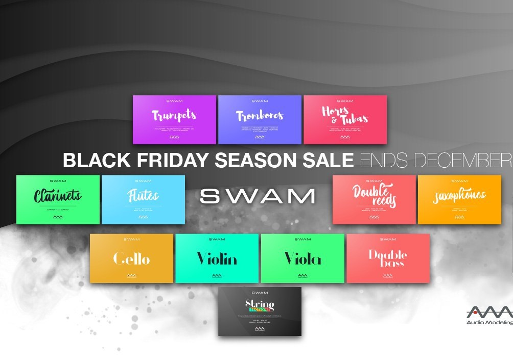 【管弦乐独奏乐器套装】Audio Modeling – SWAM Bundle Complete